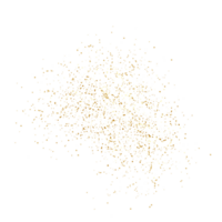 Aesthetic golden splatter png