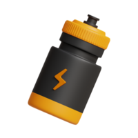 3d rendering of sport tumbler fitness icon png