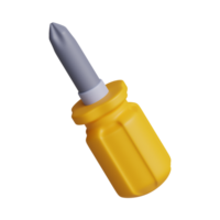 3d screwdriver tools icon png