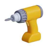 3d drill tool icon png