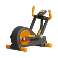 3d Rendern von elliptisch Maschine Fitness Symbol png