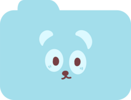 cute cartoon folder png