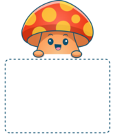 cute cartoon text box label png