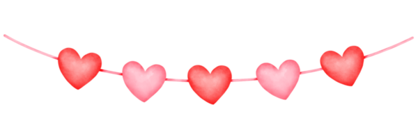 Heart banner love png