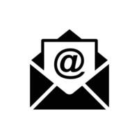 Mail vector icon. E-mail symbol vector