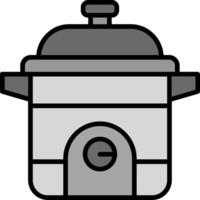 Rice Cooker Vector Icon