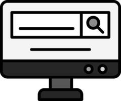 Search Bar Vector Icon