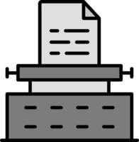 Typewriter Vector Icon