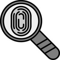 Fingerprint Vector Icon