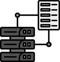 icono de vector de transferencia de datos