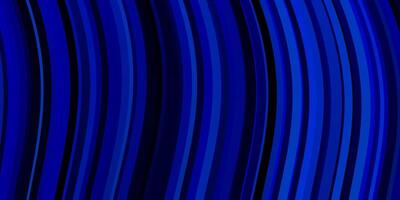 Light BLUE vector background with curves.