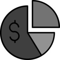 Pie Chart Vector Icon