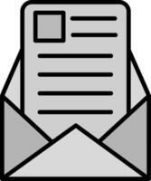 icono de vector de correo electrónico