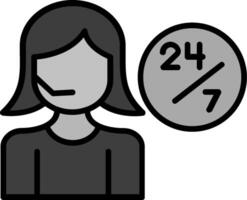 Customer Service Agent Vector Icon