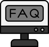 Faq Vector Icon