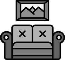 Sofa Vector Icon