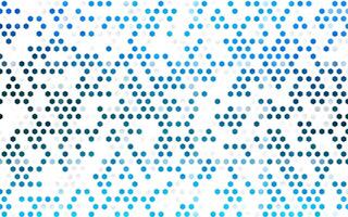 Light BLUE vector template in hexagonal style.