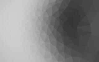 Light Silver, Gray vector abstract mosaic pattern.