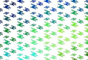 Light Multicolor, Rainbow vector texture with colorful lines.