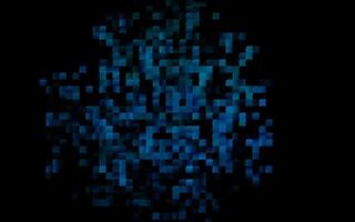 Dark BLUE vector pattern in square style.