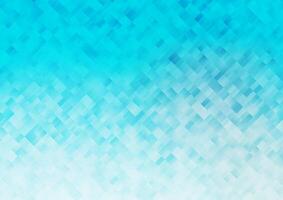 Light BLUE vector backdrop with rectangles, squares.