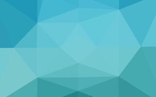 Light BLUE vector triangle mosaic cover.