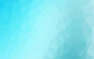 Light BLUE vector abstract polygonal cover.