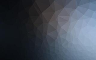 Dark BLUE vector abstract polygonal layout.