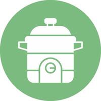 Rice Cooker Vector Icon