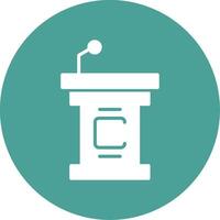 Lectern Vector Icon