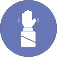Hand Up Vector Icon