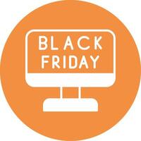 Black Friday Vector Icon