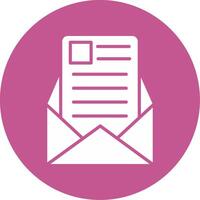 icono de vector de correo electrónico