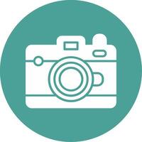 icono de vector de cámara de fotos