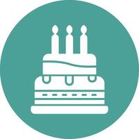 Birthday Cake Vector Icon