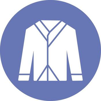 Bathrobe Vector Icon