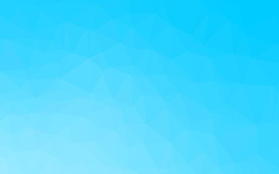 Light BLUE vector shining triangular pattern.