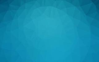 Light BLUE vector abstract polygonal cover.