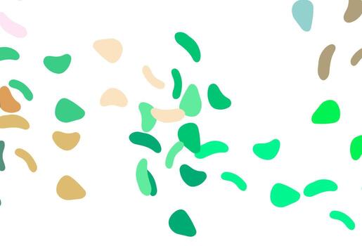 Light Multicolor, Rainbow vector backdrop with abstract shapes.