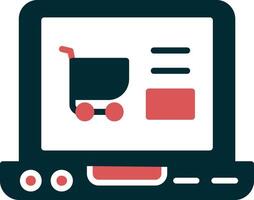 Online Shopping Vector Icon