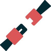 Seatbelt Vector Icon