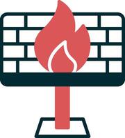 Firewall Vector Icon