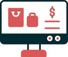 Online Shopping Vector Icon