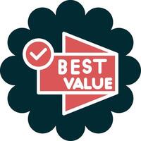 Best Value Vector Icon