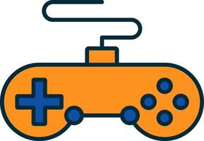 Controllers Line Filled Two Colors Icon vector