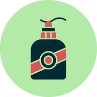 jabón botella vector icono