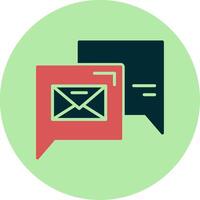 icono de vector de correo