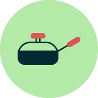 Frying Pan Vector Icon