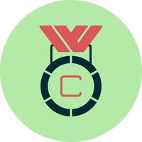 icono de vector de medalla