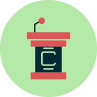 Lectern Vector Icon